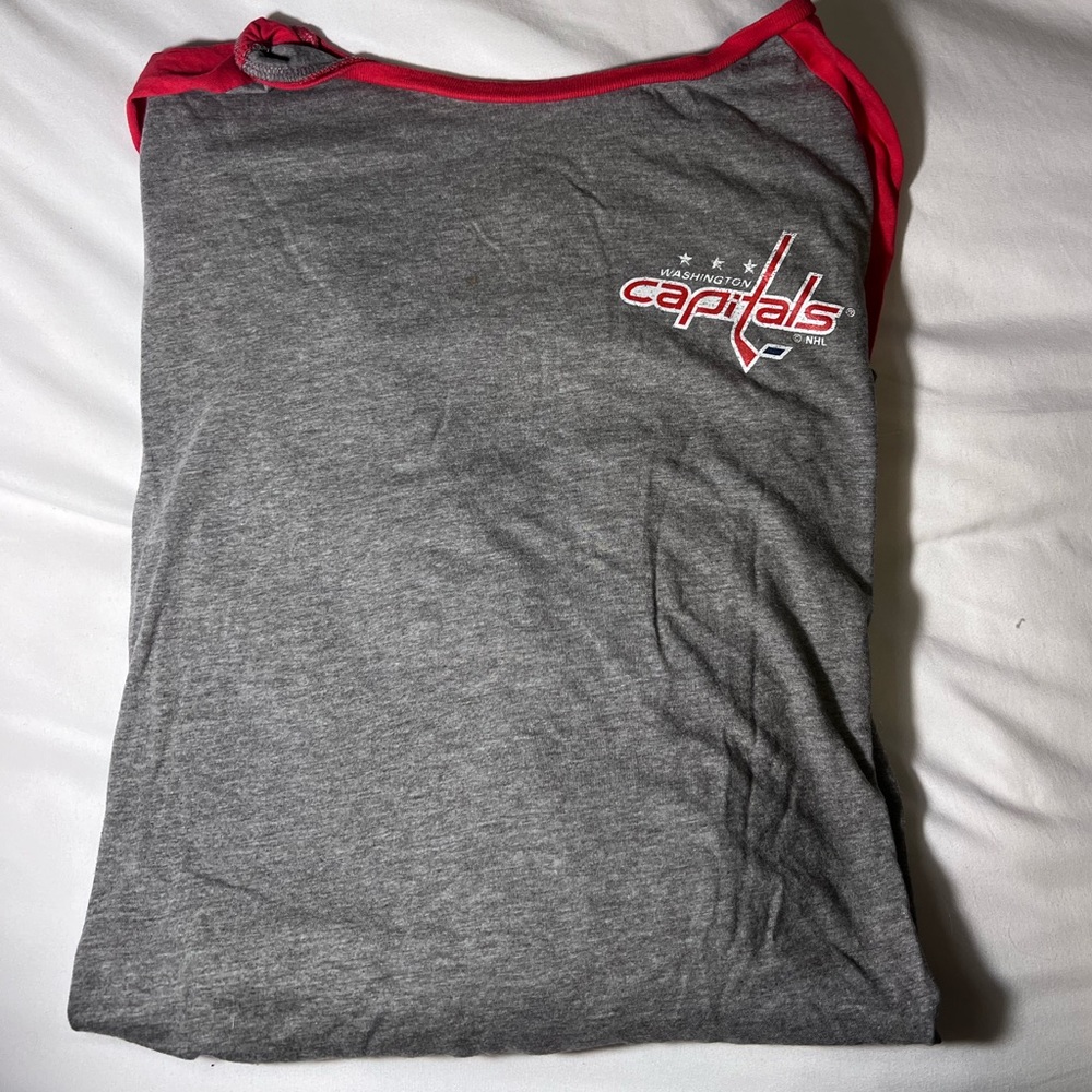 Men’s Washington capitals long sleeve tee size 2xl
